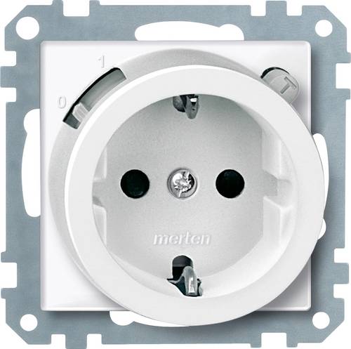 Merten Einsatz System M Polarweiß 233819 1 St.