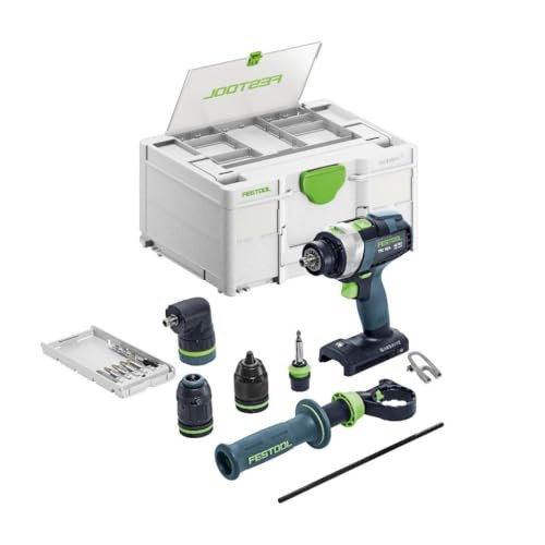 Festool QUADRIVE TPC 18/4 Basic-Set XL Accu-slagboorschroevendraaier