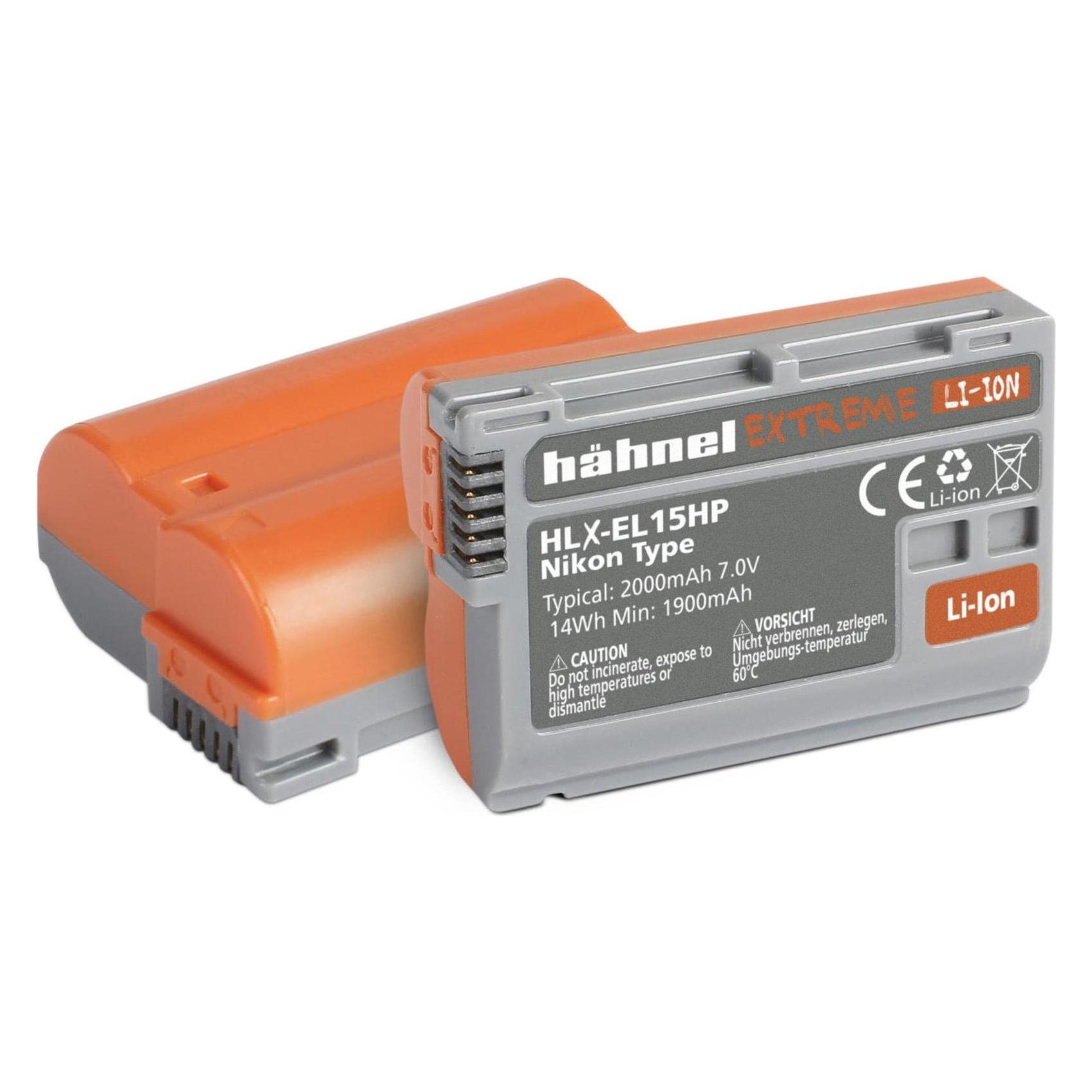 Hähnel Digitalkamera-Akku HLX-EL15HP (Kamera Akku) (1000 1508)