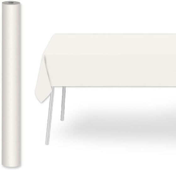 Pack Service Tovaglia Rotolo bianco 1.2x25 m 4 Pezzi