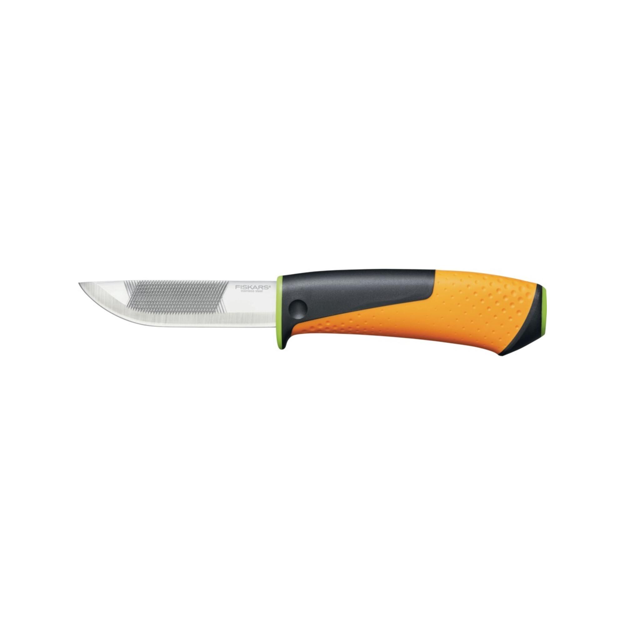 Fiskars Profimesser m. Feile integriertem Schärfer (1023619)