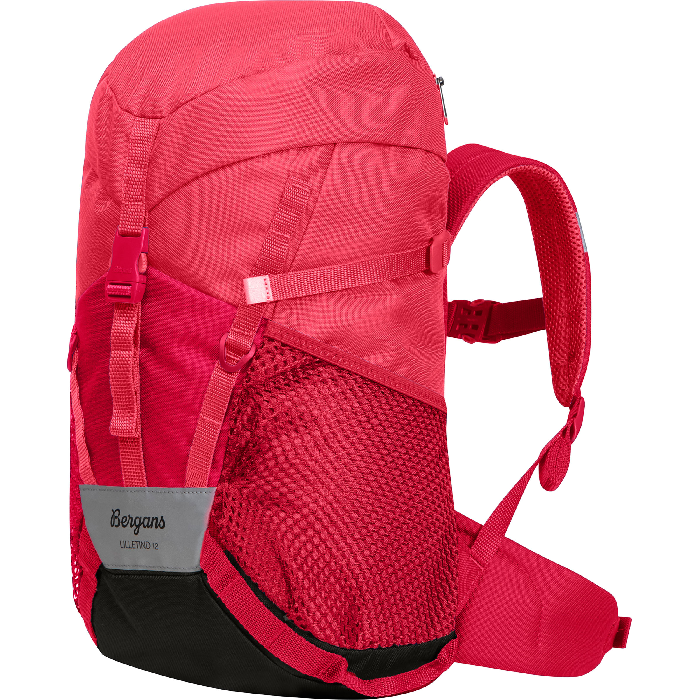 Bergans Lilletind 12 Kinder Wanderrucksack rot Größe 12L Trekking