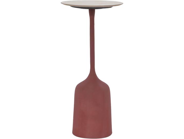 Beistelltisch MIRRORS AND MORE ALTAN , rot, B:30cm H:64cm, Tische, Beistelltisch