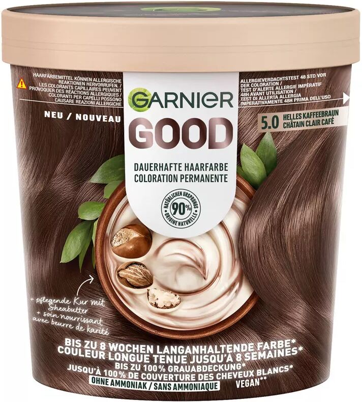 Garnier - Dauerhafte Haarfarbe, 1 Stück, . Helles Kaffeebraun