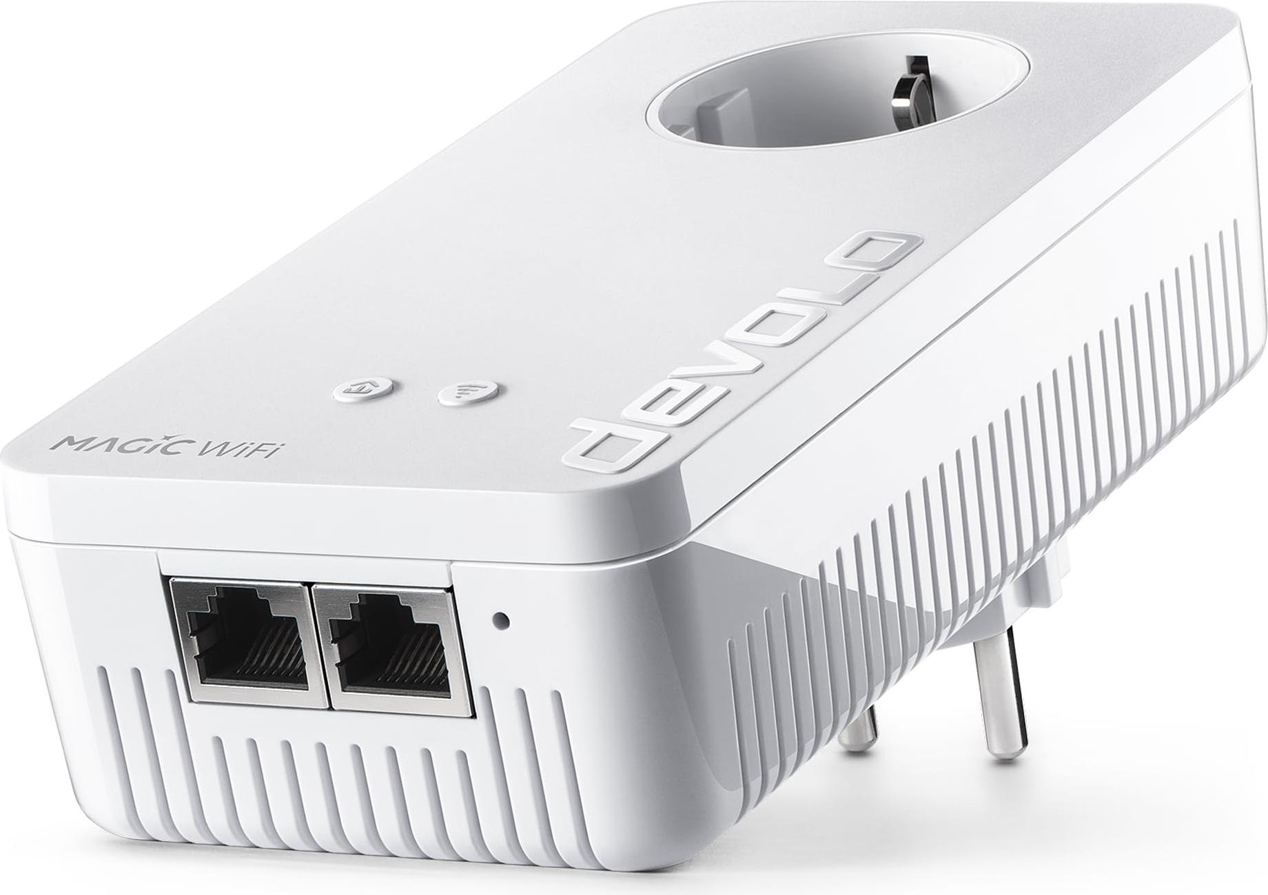 devolo Magic 2 WiFi 6 Next Erweiterungsadapter, WLAN Powerline Adapter, bis zu 3
