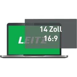 Leitz Blickschutzfilter Laptop 14" 16:9 (14", 16:9), Notebook Schutzfolie