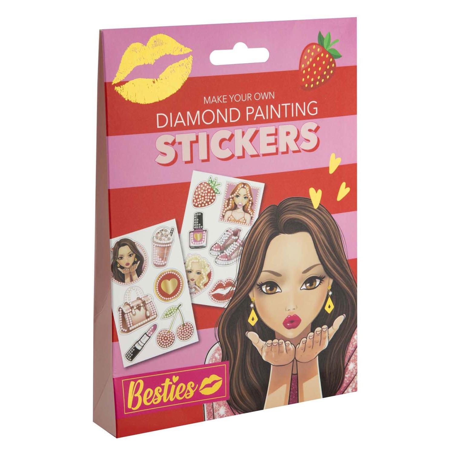 Artist Besties Diamond Painting Sticker, 12 Stk. (148168)
