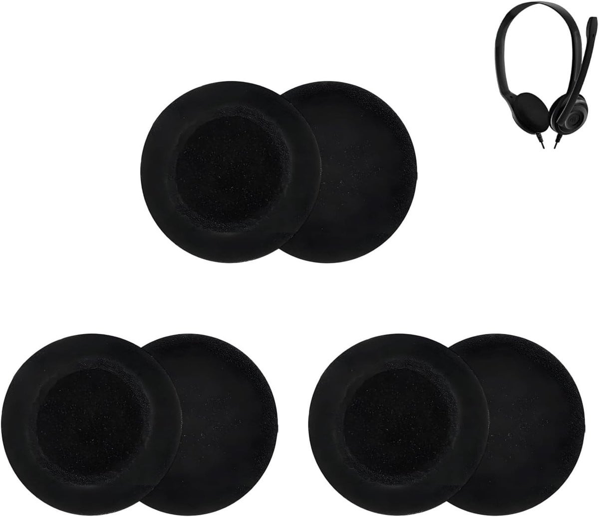 Set van 2 zachte oorkussens compatibel met Sennheiser PC 2, PC 3, PC 5, PC 7 USB en PC 8 USB headsets