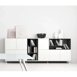 Büromöbel Sideboard Weiß Lewo
