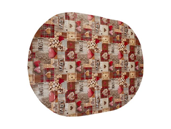 Mood Tischtuch Milano Herz 140x190cm