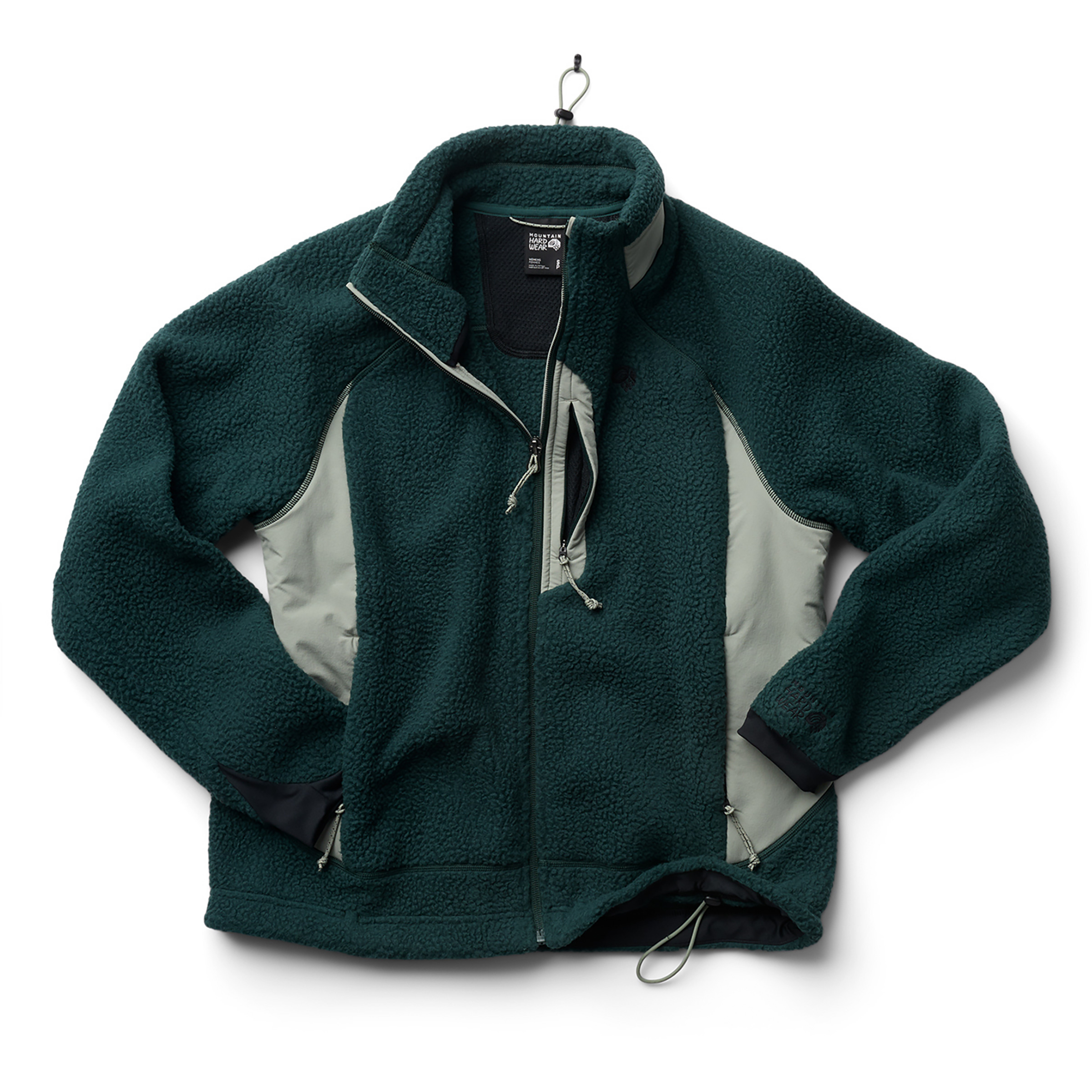 Mountain Hardwear Deep Drift Fleece Damen Fleecejacke schwarz Größe M Trekking Widerstandsfähig