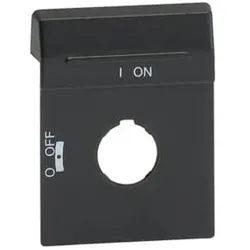 ABB Stotz S&amp;J Blanco-Schild schwarz OPBS1