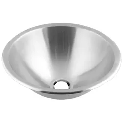 Einbauwaschbecken Banova satiniert | Ø 35,5 cm | ohne Überlaufloch