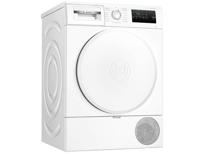 BOSCH Wärmepumpentrockner WTH83VV4 , Energieeffizienz: D, weiß, B:59,8cm H:84,2cm T:61,3cm, Trockner, Effizientes Trocknen & einfache Reinigung dank EasyClean-Filter, Wärmepumpentrockner