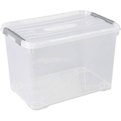 Curver 243865 Kunststoffbox HANDY geschlossen, stapelbar (B x H x T) 400 x 390 x 600 mm Transparent 1 St.