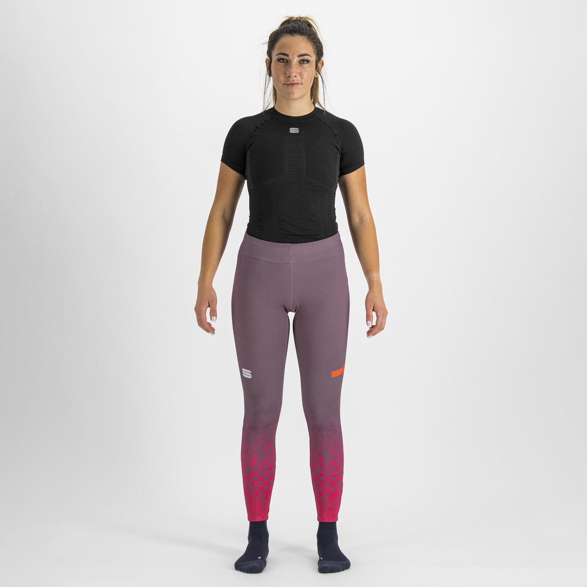 Sportful Squadra W Tight mauve / raspberry (555) M 0422527-555-M