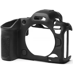EASYCOVER Silikonprotector schwarz für Canon Eos R5 II
