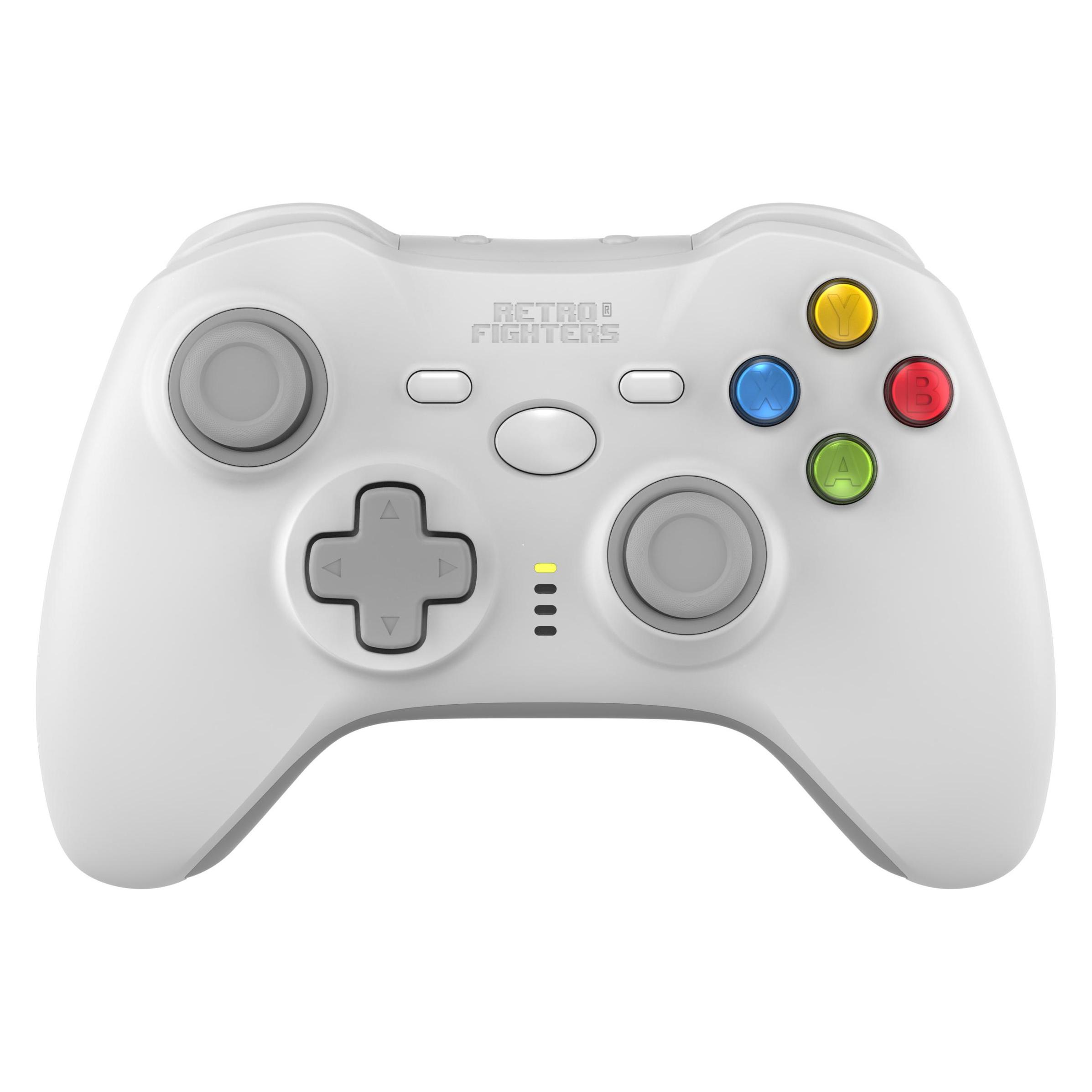 Retro Fighters Hunter 360 - White - Wireless Controller - Microsoft Xbox 360 (PC, Switch) (RET00904)