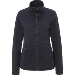 McKinley Rubin III Strickfleece Damen | Gr. 46 | blau - blau