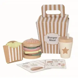JaBaDaBaDo Stapelspiel Burger-Mahlzeit