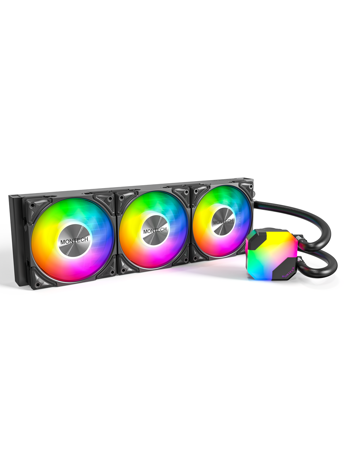Montech Hyper Flow ARGB 360 - Black - CPU-Wasserkühlung - Max 29 dBA