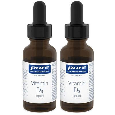 Pure Encapsulations Vitamin D3 Liquid 2x 2x22,5 ml Liquidum