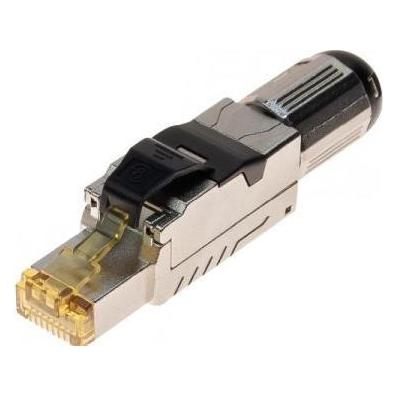 Exertis Connect Feldkonfektionierbarer RJ45 Stecker, Cat.8, STP Realisieren Sie ihre eigene Verbindung in Cat. 8 (STP) (920808)