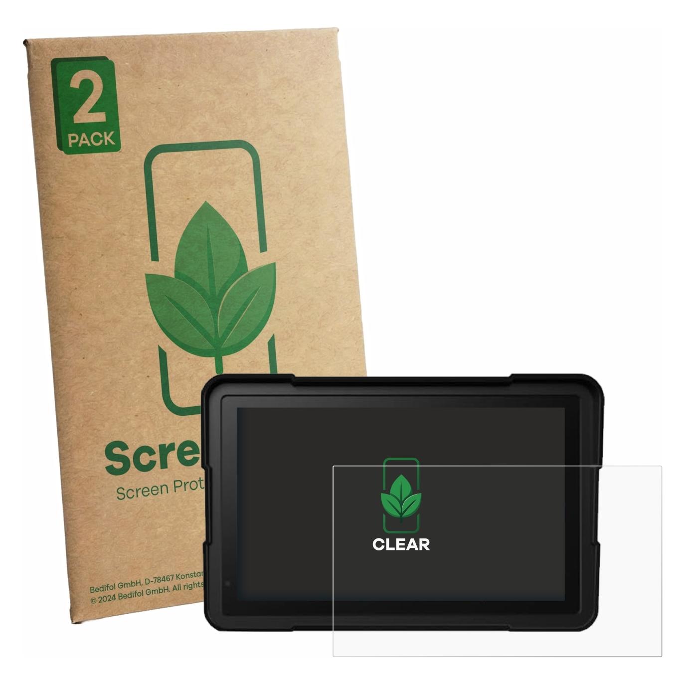 ScreenLeaf Schutzfolie für BakerMiche 7" Displayschutz Display Schutz Folie Klar Transparent (6164993)