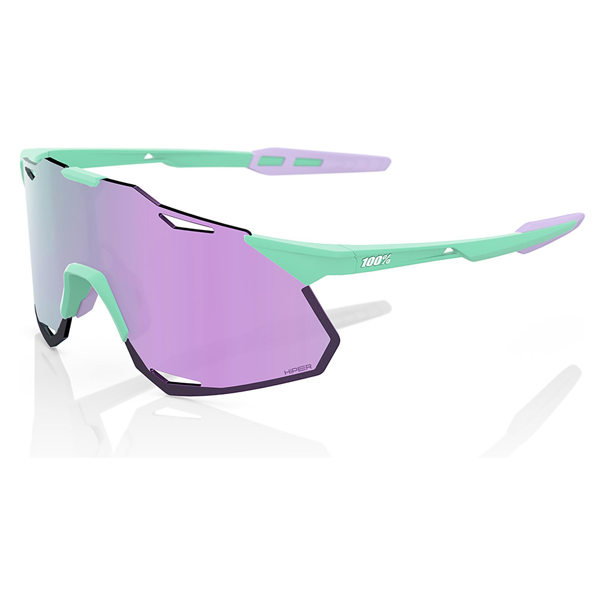100% Hypercraft XS - Soft Tact Mint - HiPER Lavender Mirror (Green, lavender matt, Violett) (60002-00018)