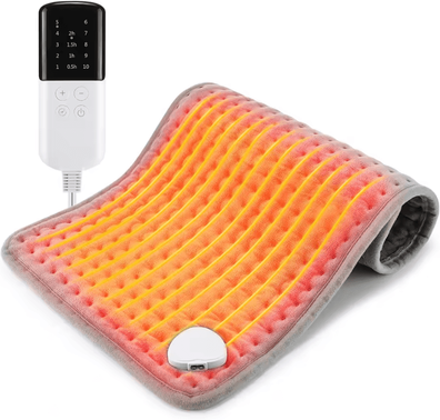 Uplift Curations Electric Heating Pad Blanket With 9 Levels, 4 Modes, And Timer For Full Body Warmth type 3