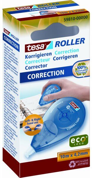 Tesa Eco Rettetape, Engangs
