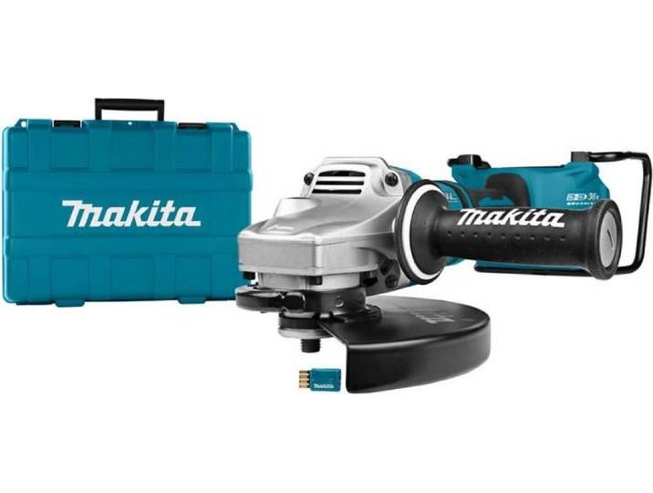Meuleuse sans-fil 2x18V 36V LXT Ø230 mm AWS (Produit seul) dans coffret - MAKITA DGA901ZKU1