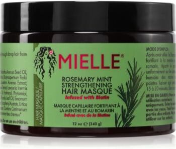 Mielle Rosemary Mint máscara reforçadora em profundidade para cabelo 340 g. Rosemary Mint