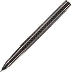 Hörner Tintenroller Carboneo, 1004, Carbon, schwarz, 0,7mm, Schreibfarbe schwarz