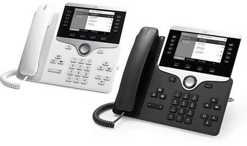 Cisco CP-8811-3PCC-K9= Systemtelefon,VoIP LC-Display Holz