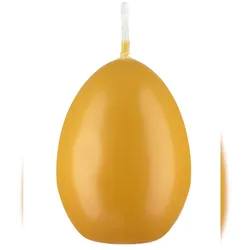 Kopschitz Kerzen XXL Eikerzen, Straußenei Honig, 20 x 14 cm, 1 Stück, Ostereikerzen