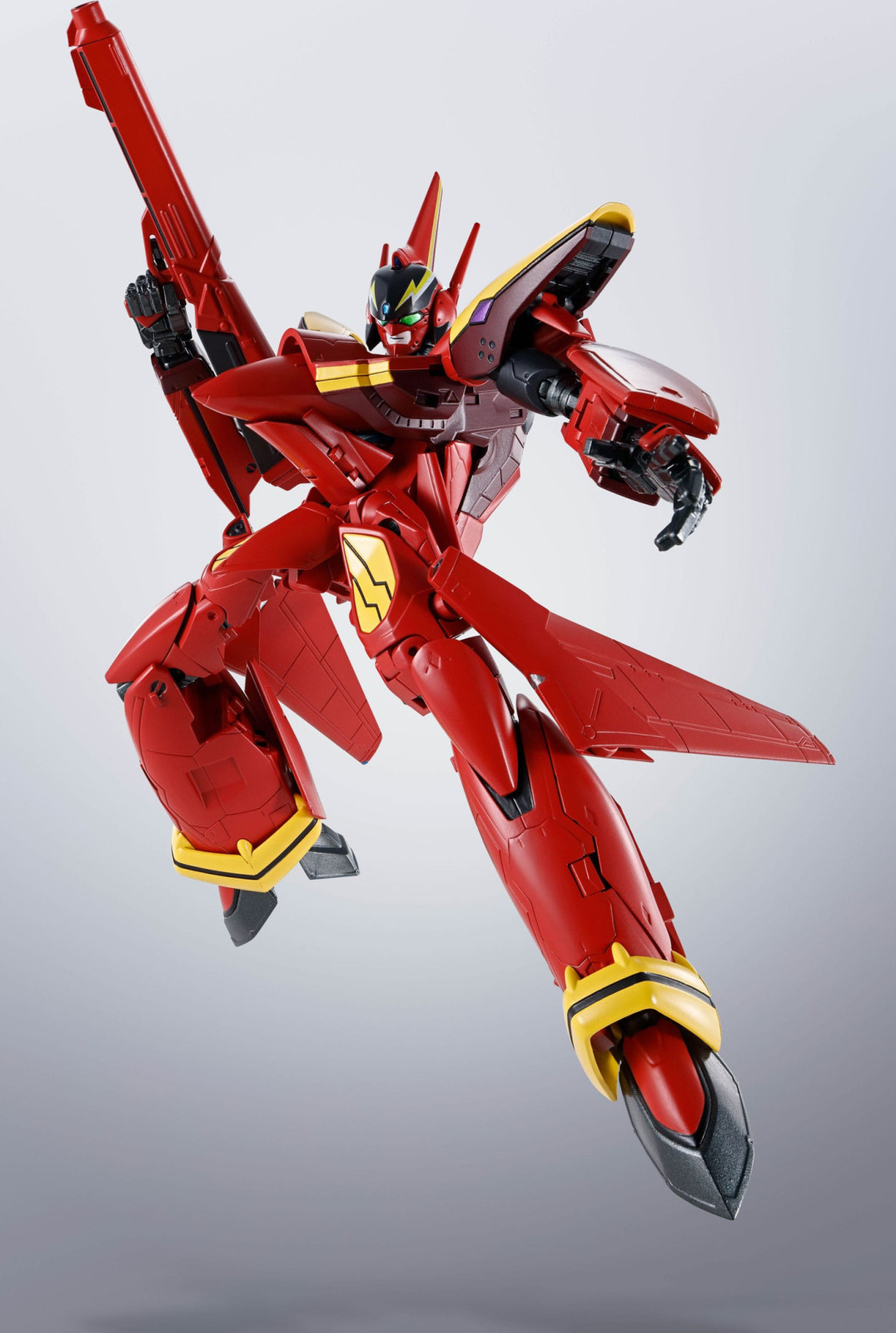Bandai Tamashii Nations Macross 7 Hi-Metal Actionfiguur VF-19 Custom Fire Valkyrie, 11 cm