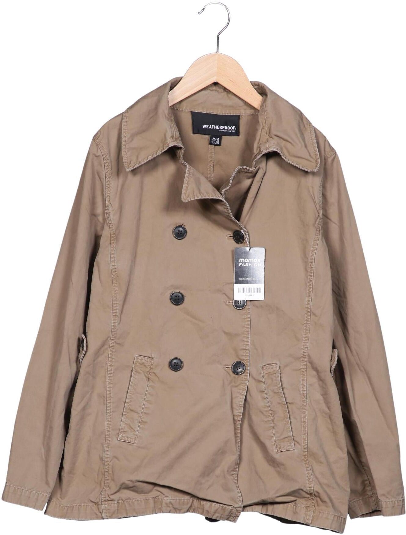 Weatherproof Damen Jacke, Beige, Gr. M, Baumwolle - Second Hand