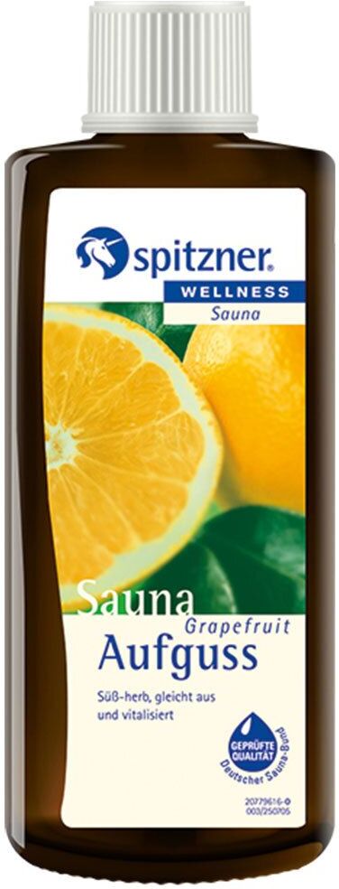 Spitzner Saunaaufguss Grapefruit Wellness 190 ml Konzentrat