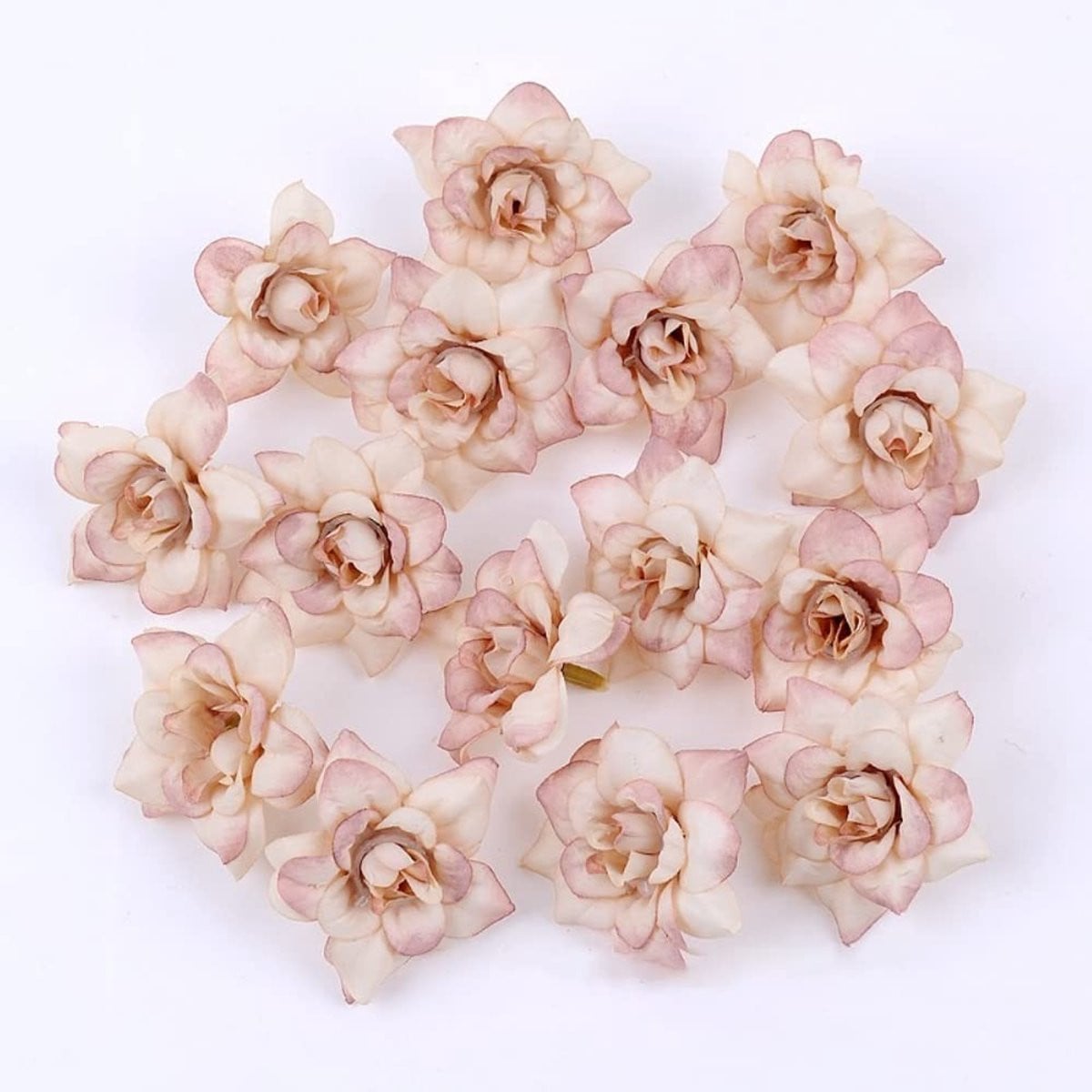 Solidchoice - 20 Stuks Kleurige Kunstbloemen Rozen voor Decoratie