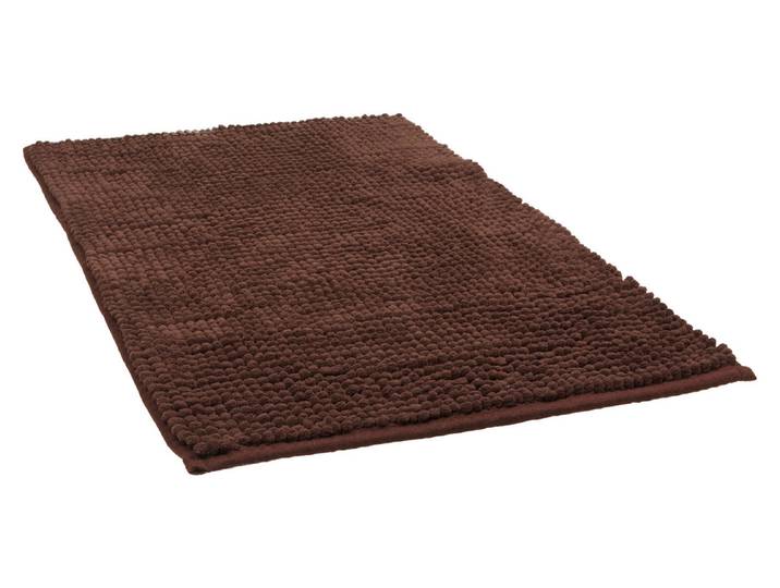 Badteppich Chenille Schokolade 40 × 60 cm