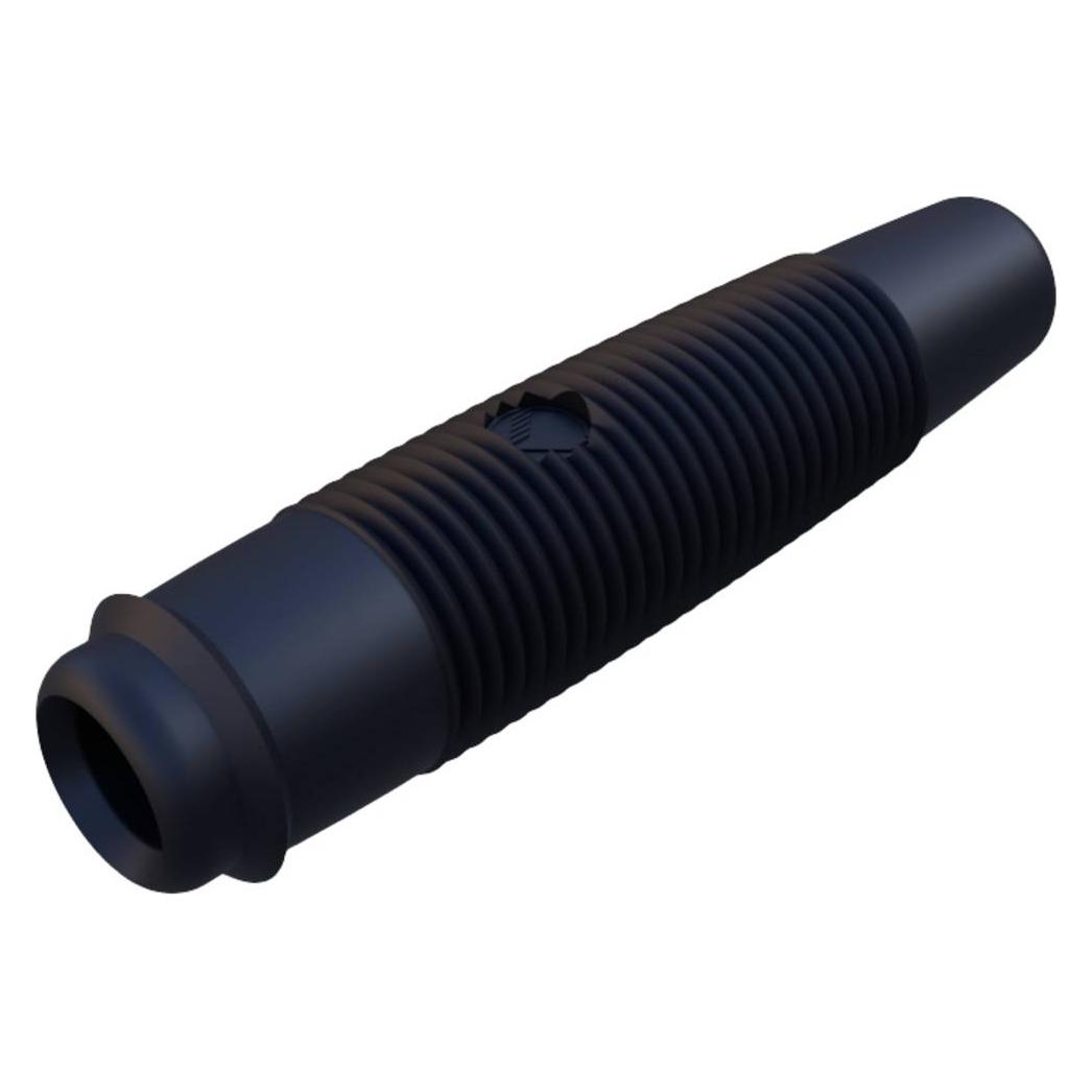 SKS KUN 30 Au Laborbuchse Buchse, gerade Stift-Ø: 4 mm Schwarz 1 St. (931804700)