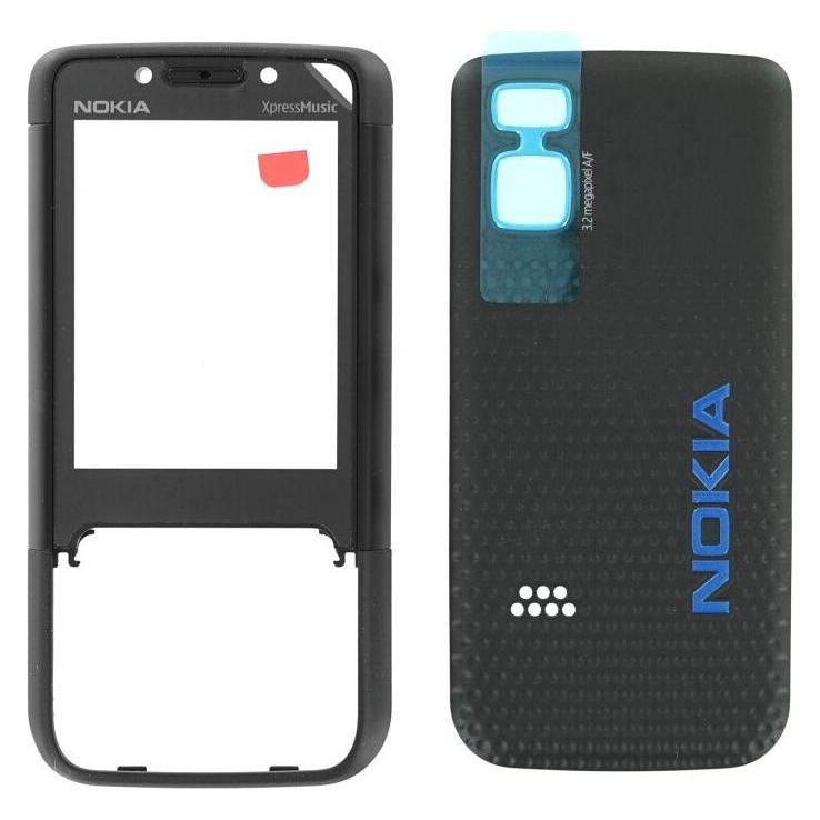 Nokia 5610 Ersatzgehäuse - Blau (0250125+0250172)