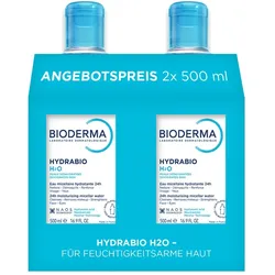 BIODERMA Hydrabio H2O Mizellenwasser - Duopack 2X500 ml