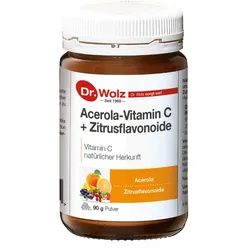 Vitamin C+bioflavonoide Dr.wolz Pulver 90 g