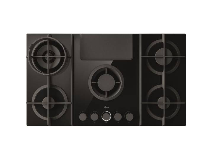 Table gaz aspirante ELICA NIKOLATESLA FLAME EVO BL/A/88