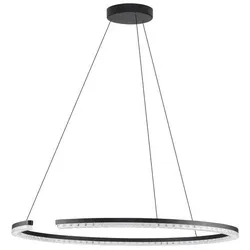 Nova Luce 9030956 GREAMY Pendelleuchte Schwarz