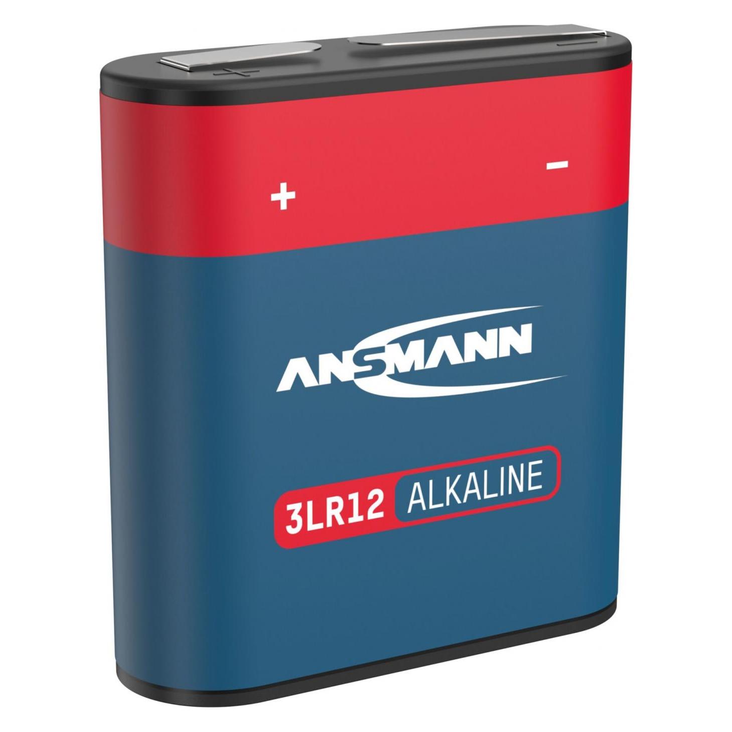 Ansmann 3LR12A Flachbatterie Alkaline 1500-0053 (1 Stk., 3R12, 4200 mAh) (1500-0053)