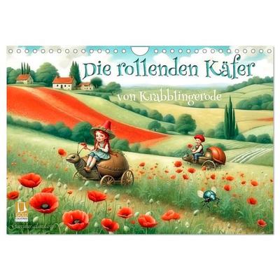 Die rollenden Käfer von Krabblingerode (Wandkalender 2026 DIN A4 quer), CALVENDO Monatskalender