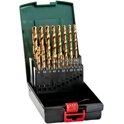 Metabo HSS-TiN-Bohrerkassette - 19 teiliges Set - 627173000